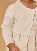 Cardigan traforato fiocchi MAFANNY / 25E1BFL1CAR001