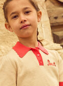 Light beige PULLOVER SS NEPOUETTE / 25H2PFK1PSM801