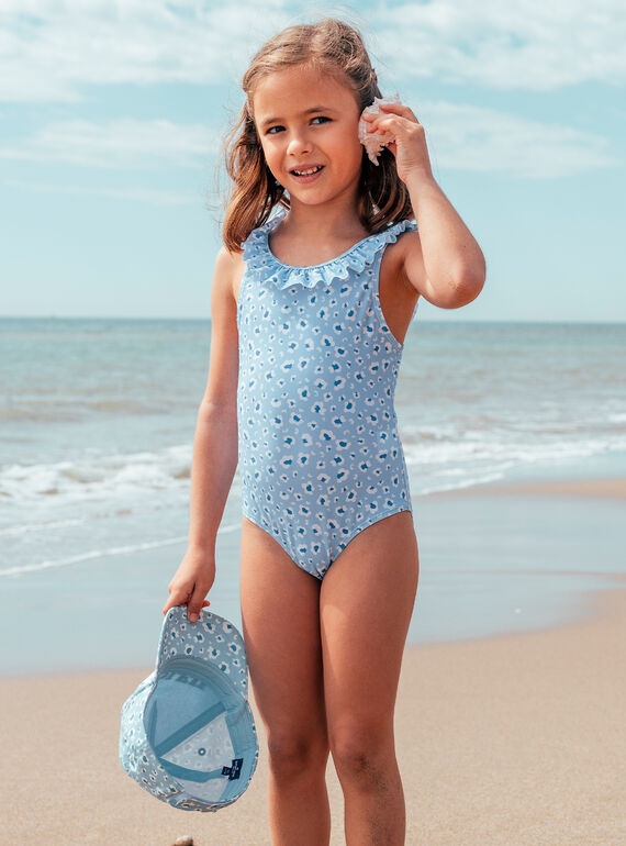 Costume da bagno intero con stampa leopardata MRUCOUETTE / 25E4PFC8D4KC240