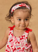 Abito body con stampa ciliegie e cuori MAULINE / 25E1BFQ1ROB000