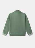Green JOGGING TOP LAEFLUAGE / 24H3PGP3JGHG626