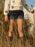 Shorts ricamati MEBRODETTE / 25E2PF81SHOC214