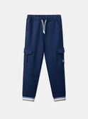 Pantaloni comfort blu LEJOGAGE / 24H3PGJ1CFPC230