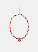Red NECKLACE MOUPIETTE / 25E4PFM1CLIF507