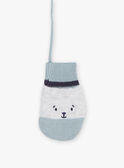 Muffole grigie con stampa animale FILULU / 23E4BG51GANJ920