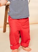 Pantaloni in tubique rossi FAKIAN / 23E1BGC2PAN410