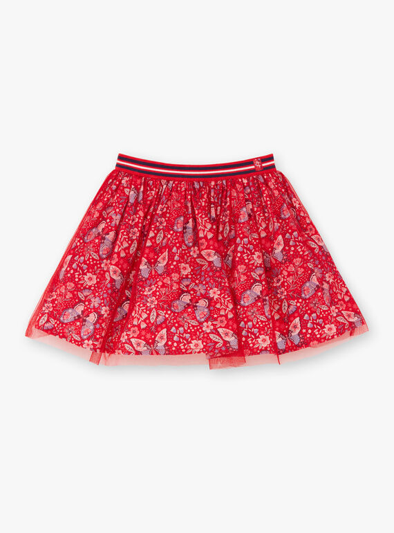Gonna rossa bambina ZOJUPETTE / 21E2PFB1JUP050
