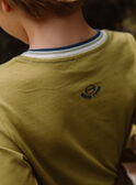 T-shirt gialla senape con motivo dinosauro GEMATCHAGE / 23H3PG82TMLG630