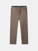 Brown PANTS NIBESTAGE / 25H3PGS1PAN821