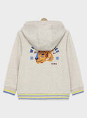 Cardigan bianco ROMEAGE / 19E3PGM1GIL632