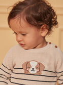 Pullover beige LAFELIX / 24H1BGK1PUL801