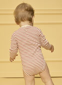 Body a maniche lunghe a righe LASILVAIN / 24H1BGR1BODA001