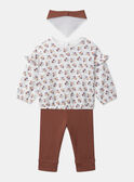 Set composto da felpa, leggings e bavaglino  MABERENICE / 25E1BF71ENS001