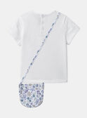 T-shirt con borsetta a fiori MLEBAGETTE / 25E2PFO2TMC001