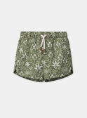 Shorts da bagno kaki con stampa giungla  MISACHA / 25E4BGC1MAI626