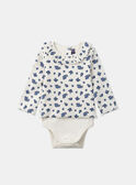 Body a maniche lunghe con stampa a fiori MADANNA / 25E1BF82BOD114