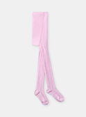 Collant rosa chiaro in maglia KABAZETTE / 24E4PF32COL318