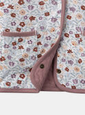 Cardigan double face a fiori e tinta unita MAVETTE / 25E2PF71CAR511
