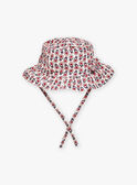 Cappello da pescatore nude con stampa a fiori FAWINA / 23E4BFQ1CHAD319