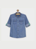 Camicia blu jeans REBOBOAGE / 19E3PGC1CHM704