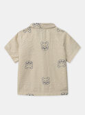 Camicia a maniche corte panda MAYOAN / 25E1BGR1CHM806