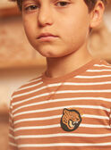 T-shirt a maniche lunghe marrone LIMARAGE / 24H3PGK1TML804
