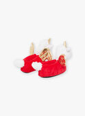 Babbucce rosse con stampa 3D unicorno GRUJUETTE / 23F10PF61PTD050