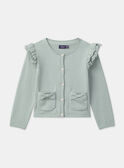 Cardigan con volant MRECARETTE / 25E2PFL2CAR602