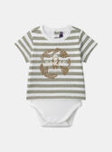 Body a t-shirt con stampa MAOLIVIER / 25E1BGO1BOD001