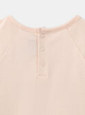 T-shirt rosa con farfalla KROPEPETTE / 24E2PFE2TMCE403