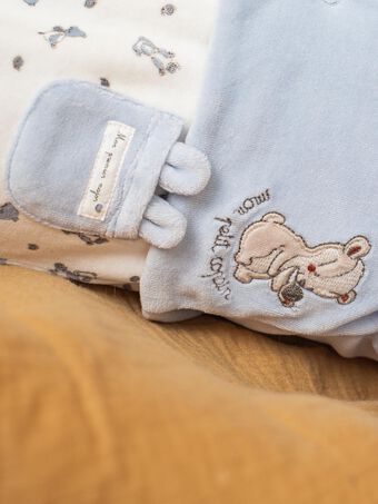 Completo pigiama e cardigan neonato DONATELO / 22H0NG11ENS205