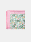 Foulard con stampa di gatti e fiori KOIFOLETTE / 24E4PFP1ECHG606