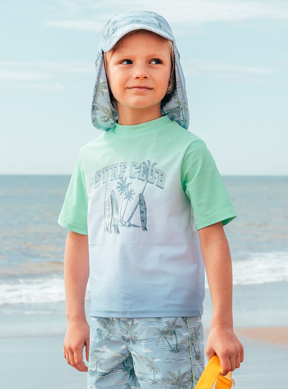T-shirt da bagno UPF 50+ sfumata MRUTISHAGE / 25E4PGC5TUV000