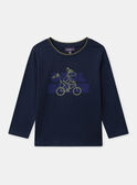 Navy TEE SHIRT LS NUPREMAGE / 25H3PGQ1TML070