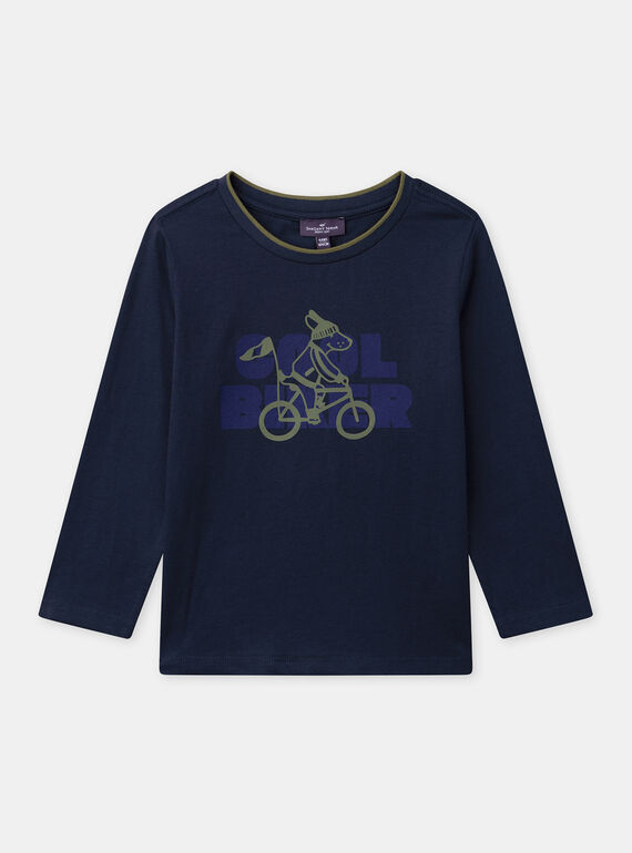 Navy TEE SHIRT LS NUPREMAGE / 25H3PGQ1TML070
