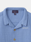 Camicia in doppia garza MAVALERE / 25E1BGQ1CHMC213
