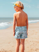Shorts da bagno con stampa  MRUPALMAGE / 25E4PGC9MAI205