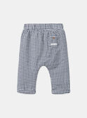 Pantaloni foderati a quadri LAOMAR / 24H1BGQ1PAN941