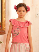 T-shirt rosa con elefante KLELETTE / 24E2PFO1TMCD318