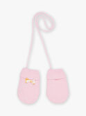 Muffole rosa in maglia FIMACHA / 23E4BF51GAN030