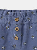 Greyish blue SHORTS NUSHORETTE / 25H2PFQ1SHO205