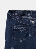 Jeans a gamba ampia a fiori MEJEANETTE / 25E2PF81JEAK005