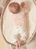 Set top e pantaloni rosa chiaro LORAINE / 24H0NF25ENSD322
