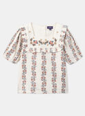 Blusa con volant e motivo a fiori KIBLETTE / 24E2PFC1CHE114