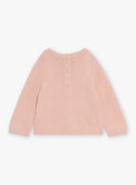 T-shirt in maglia rosa tenue GAASTRID / 23H1BF71PUL307