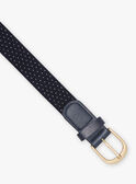 Cintura elastica navy a pois bambino CIBELTAGE / 22E4PGH1CEN070