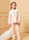 Pigiama Ballerine in ciniglia LUICLETTE / 24H5PF34PYJ311