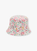 Cappello da pescatore nude con stampa a fiori KLUBOBETTE / 24E4PFG1CHAD319