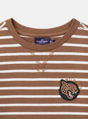 T-shirt a maniche lunghe marrone LIMARAGE / 24H3PGK1TML804