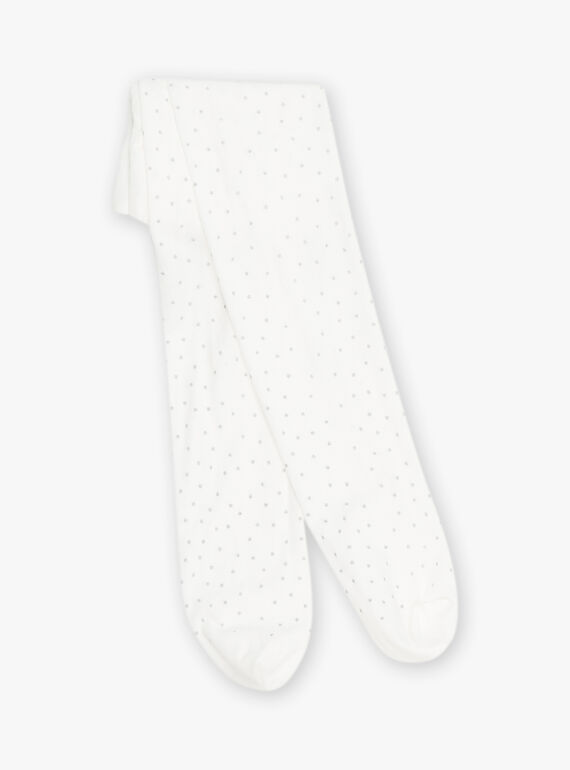 Collant spugna avorio a pois argentati. FRECOLETTE / 23E4PFI1COL005